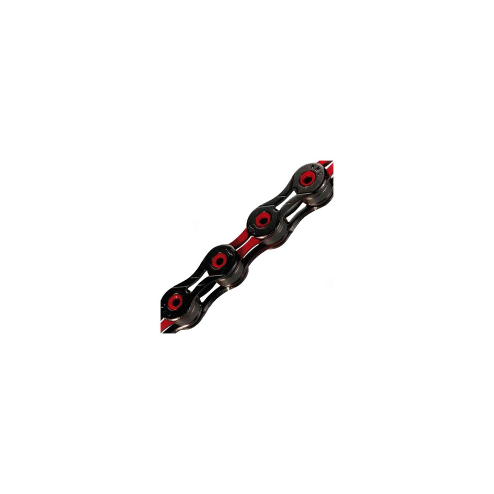KMC X10SL DLC Black/Red Chain Sigma Sports