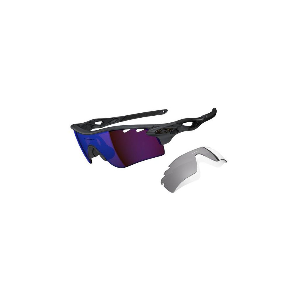 Oakley Radarlock Path Matte Grey G30 Iridium & Vented Lens