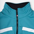 Castelli 4518541-324 DINAMICA JACKET Giacca TEAL BLUE/SILVER REFLEX S