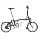 Brompton M6L Folding Bike With Brooks C17 Saddle
