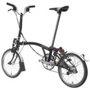 Brompton M6L Folding Bike With Brooks C17 Saddle