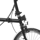 Brompton M6L Folding Bike With Brooks C17 Saddle
