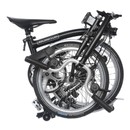 Brompton M6L Folding Bike With Brooks C17 Saddle