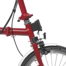 Brompton M6L Folding Bike With Brooks C17 Saddle