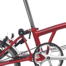 Brompton M6L Folding Bike With Brooks C17 Saddle