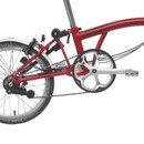 Brompton M6L Folding Bike With Brooks C17 Saddle