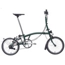 Brompton M6L Folding Bike With Brooks C17 Saddle