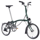 Brompton M6L Folding Bike With Brooks C17 Saddle