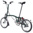 Brompton M6L Folding Bike With Brooks C17 Saddle