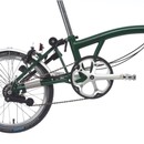 Brompton M6L Folding Bike With Brooks C17 Saddle