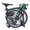 Brompton M6L Folding Bike With Brooks C17 Saddle