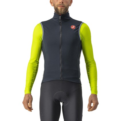 CASTELLI PRO THERMAL MID VEST ダークグレー L Castelli】大活躍の予感…今年こそ”ウォームベスト”を使ってみ