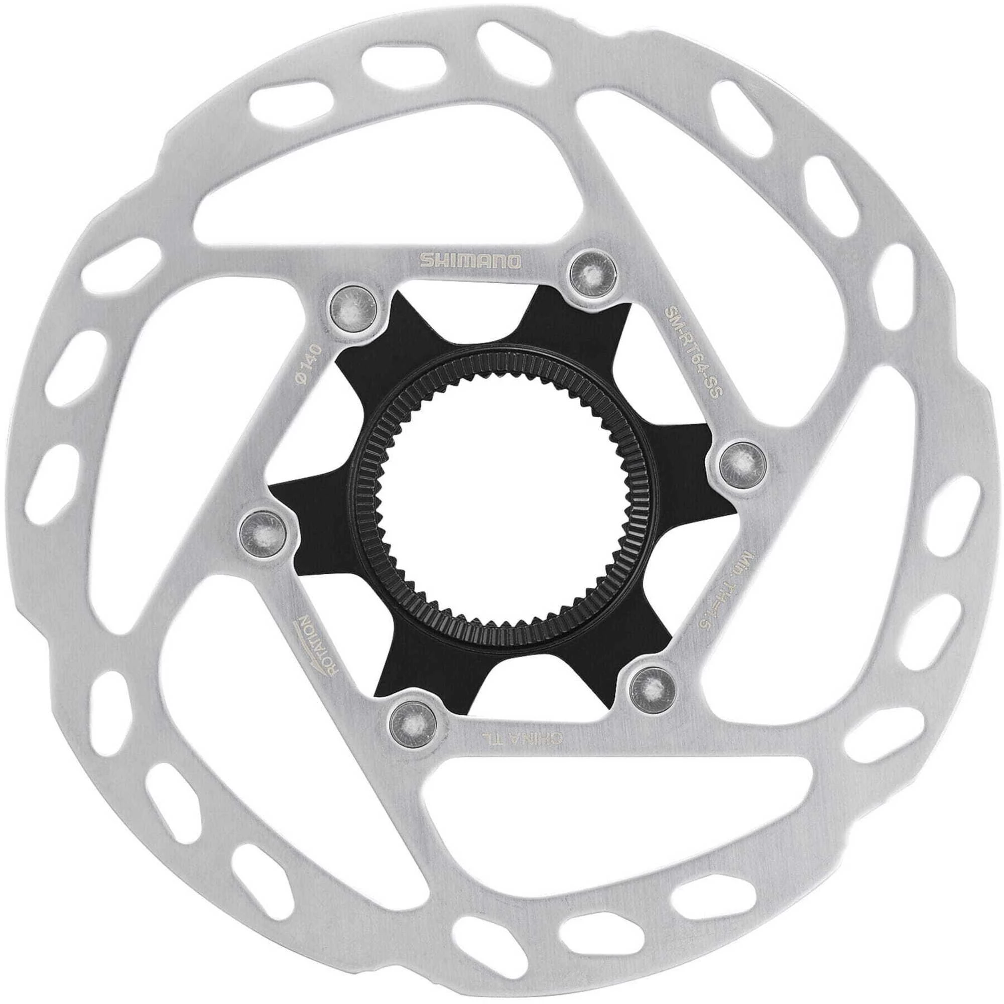【未走行】SHIMANO DEORE SM-RT64-L 203mm ローター シマノ SM-RT64-L 203mm センターロックDISCローター 内