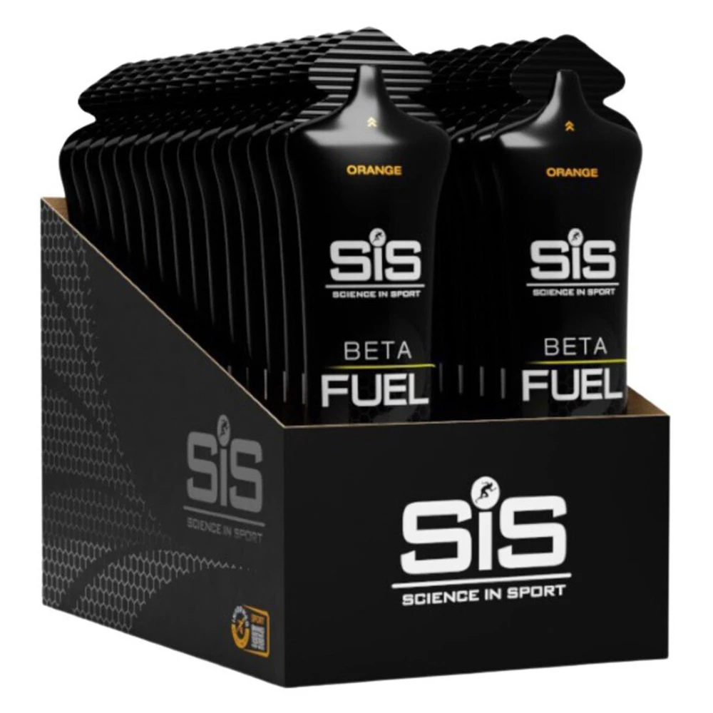 Sigma Sports Science in Sport Beta Fuel Energy Gel Box of x 60ml | Discount Codes available, easy returns, up to £25 off with Newsletter Signup, FREE Postage over £60