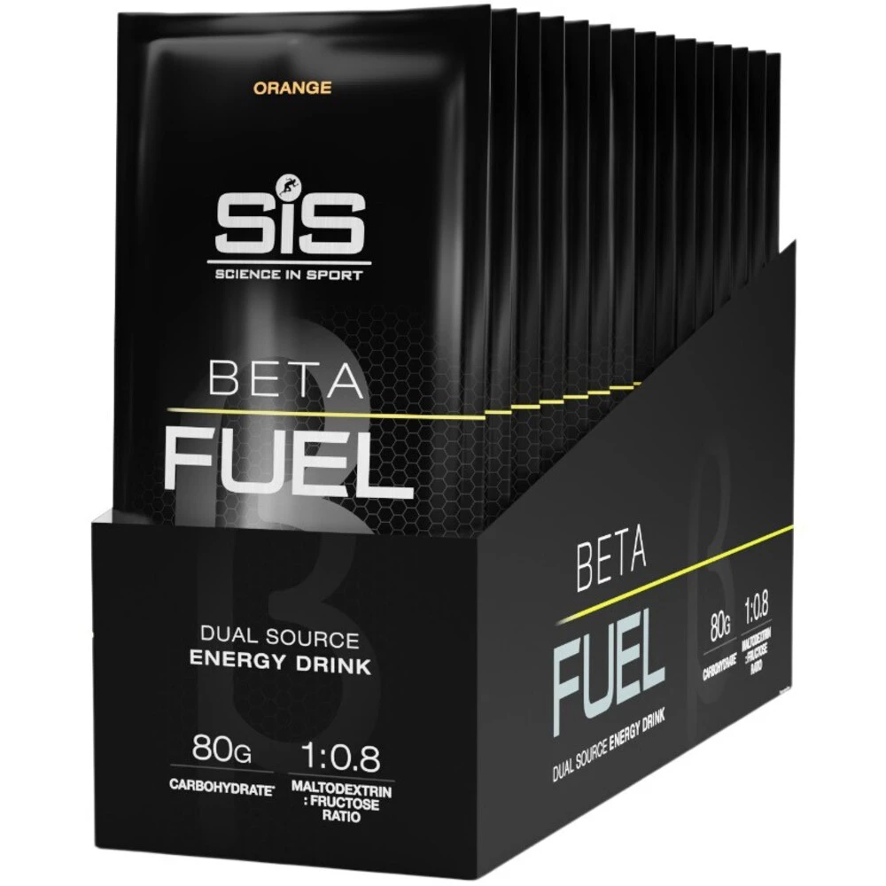 Sigma Sports Science in Sport Beta Fuel Energy Drink Box of 15 x 84g Sachets | Discount Codes available, easy returns, up to £25 off with Newsletter Signup, FREE Postage over £60