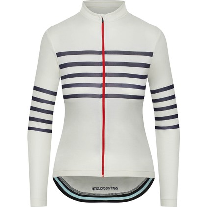 Café du Cycliste Claudette Merino Womens Long Sleeve Jersey