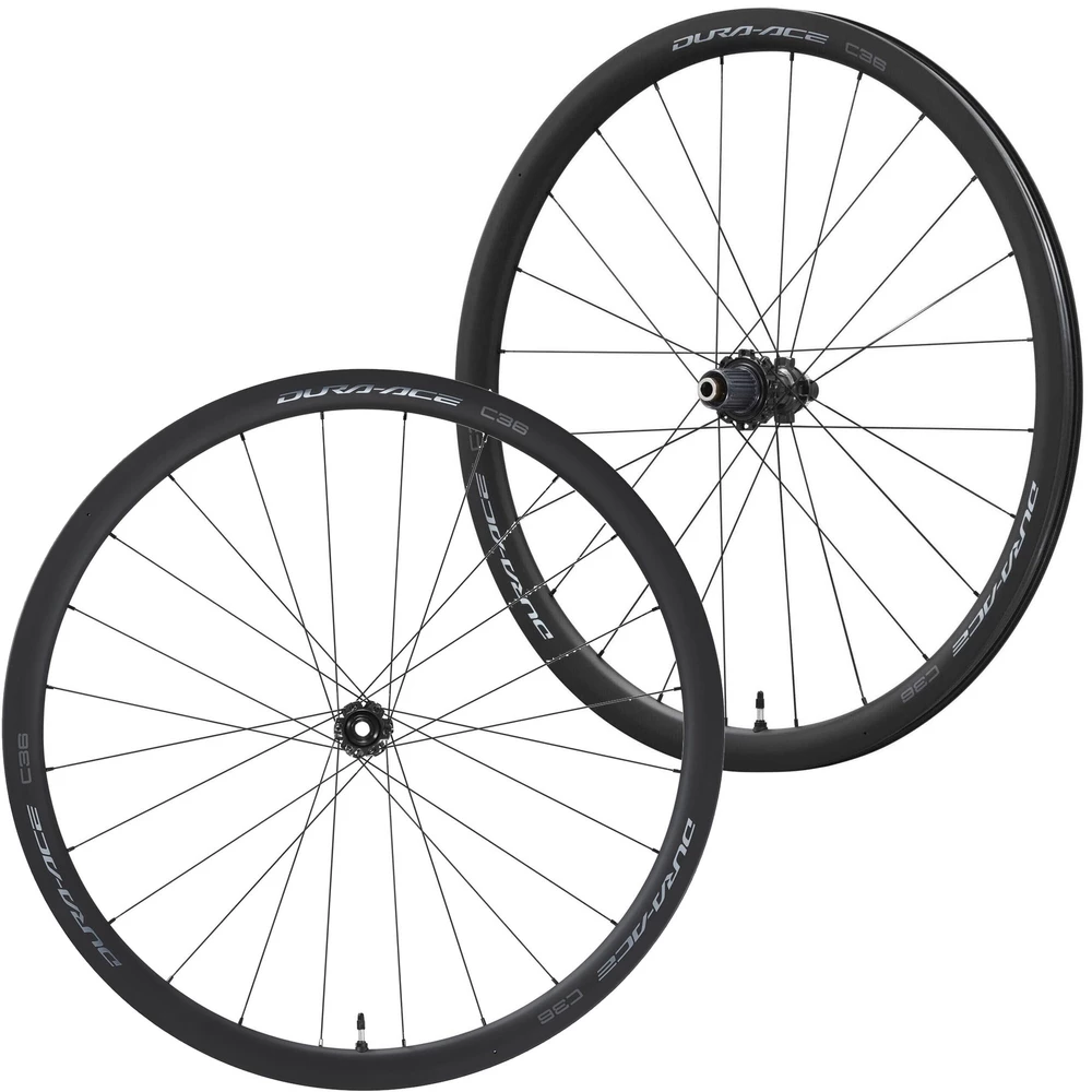 Sigma Sports Shimano Dura-Ace R9270 C36 TL Carbon Clincher Disc Brake Wheelset | Discount Codes available, easy returns, up to £25 off with Newsletter Signup, FREE Postage over £60