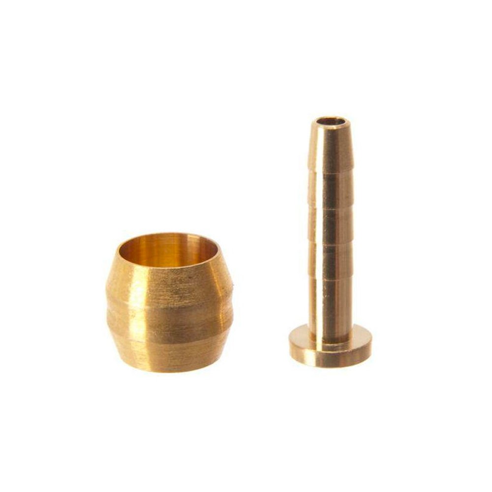 Jubaopen 24pcs Olive E Inseriti Per Freni Bici BH90 | Connettori Tubo Freno Disco | Oro E Argento - Foto 2