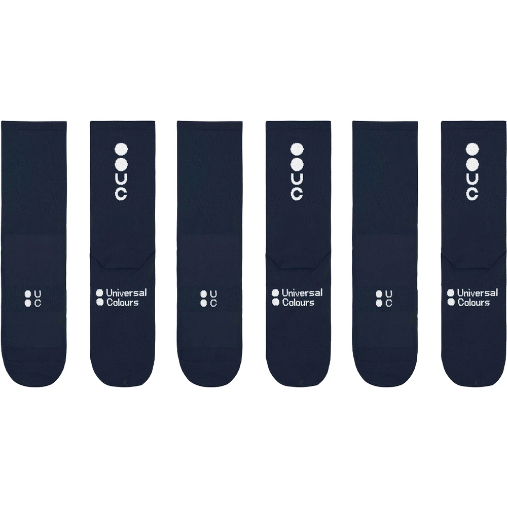 Sigma Sports Universal Colours Mono Summer Cycling Socks 3 Pack | Discount Codes available, easy returns, up to £25 off with Newsletter Signup, FREE Postage over £60