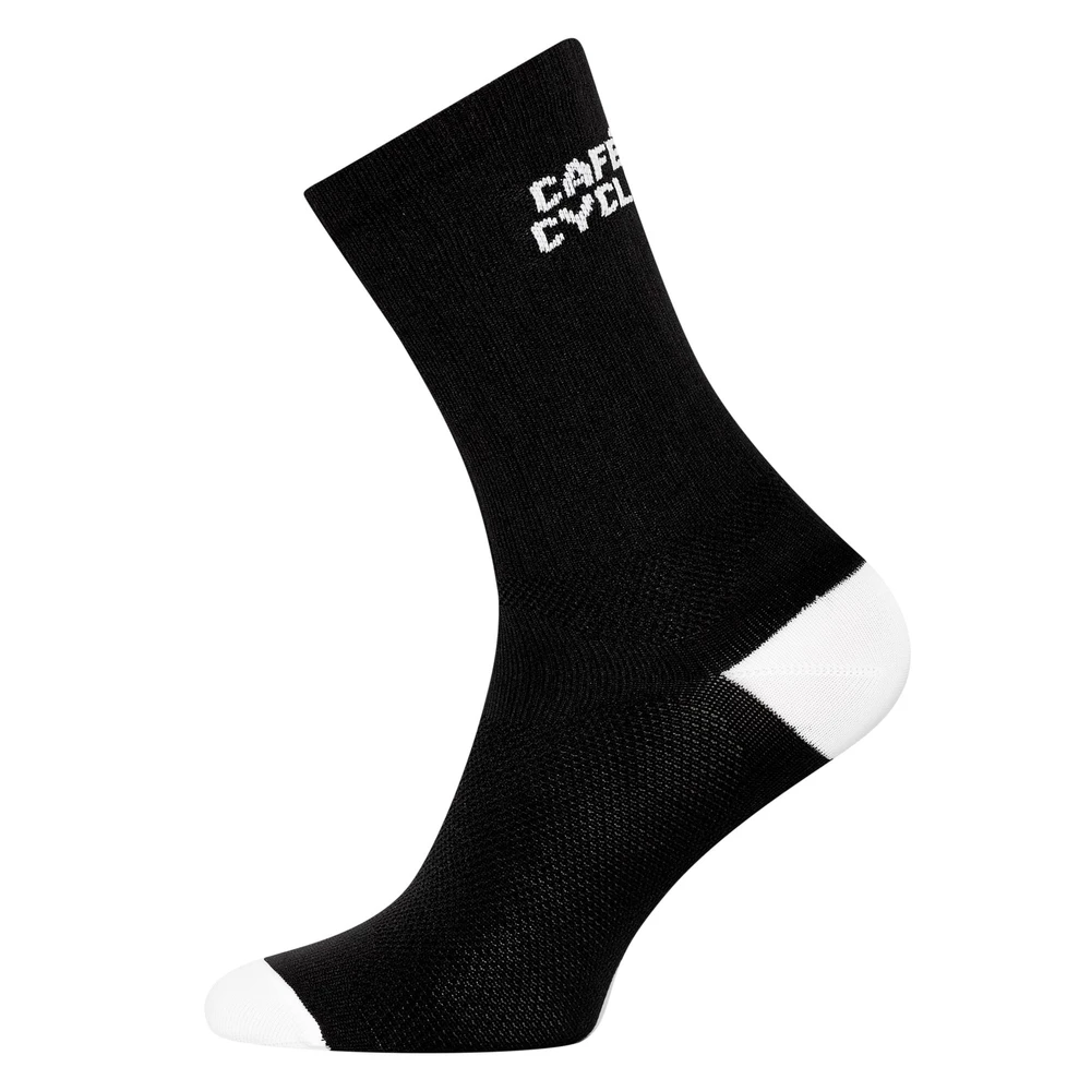 Sigma Sports Café du Cycliste Block Cycling Socks | Discount Codes available, easy returns, up to £25 off with Newsletter Signup, FREE Postage over £60