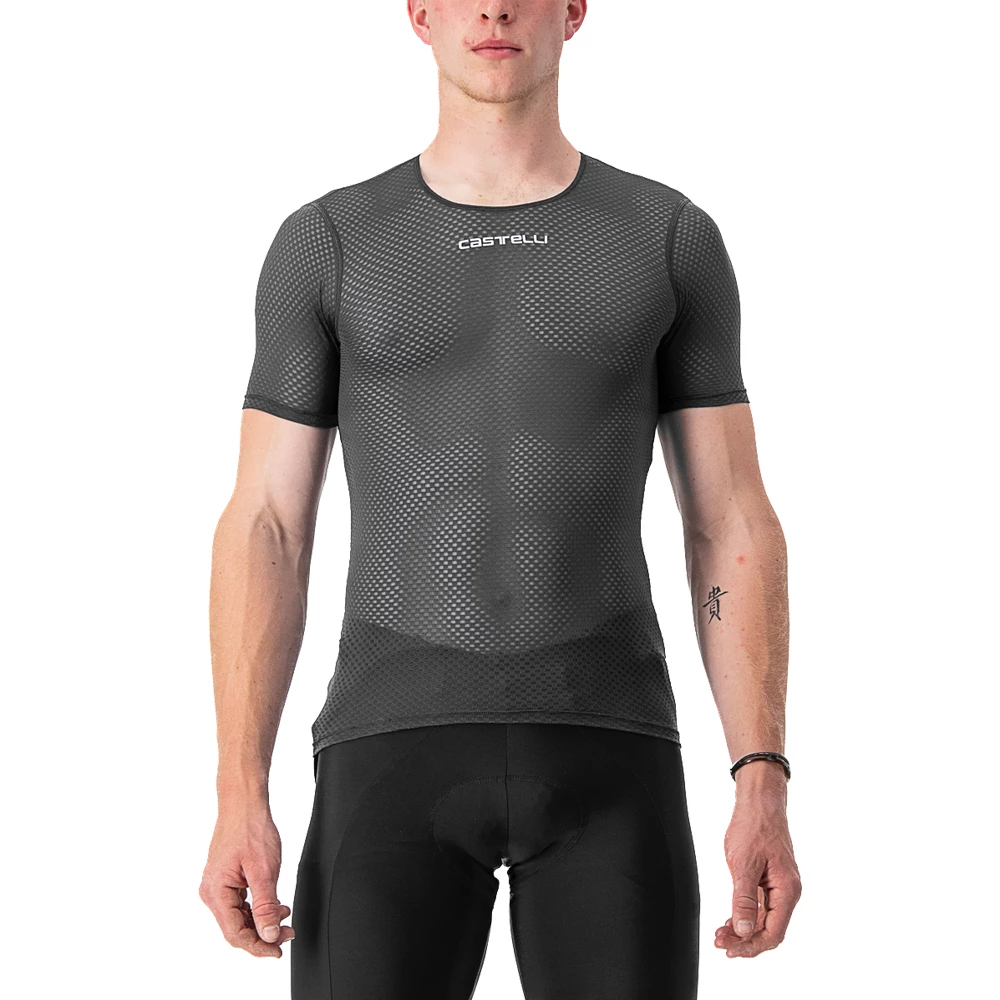 Sigma Sports Castelli Pro Mesh 2.0 Short Sleeve Base Layer | Discount Codes available, easy returns, up to £25 off with Newsletter Signup, FREE Postage over £60