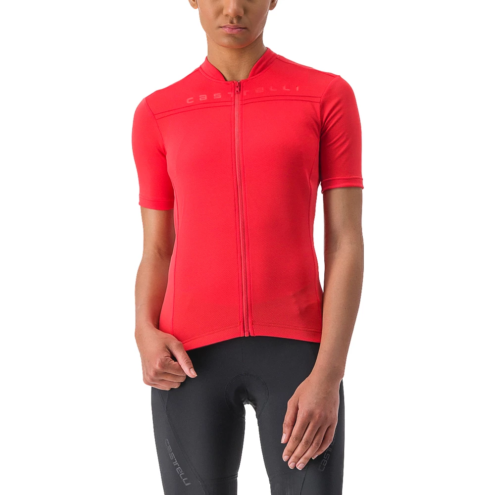 Sigma Sports Castelli Anima 4 Womens Short Sleeve Jersey | Discount Codes available, easy returns, up to £25 off with Newsletter Signup, FREE Postage over £60