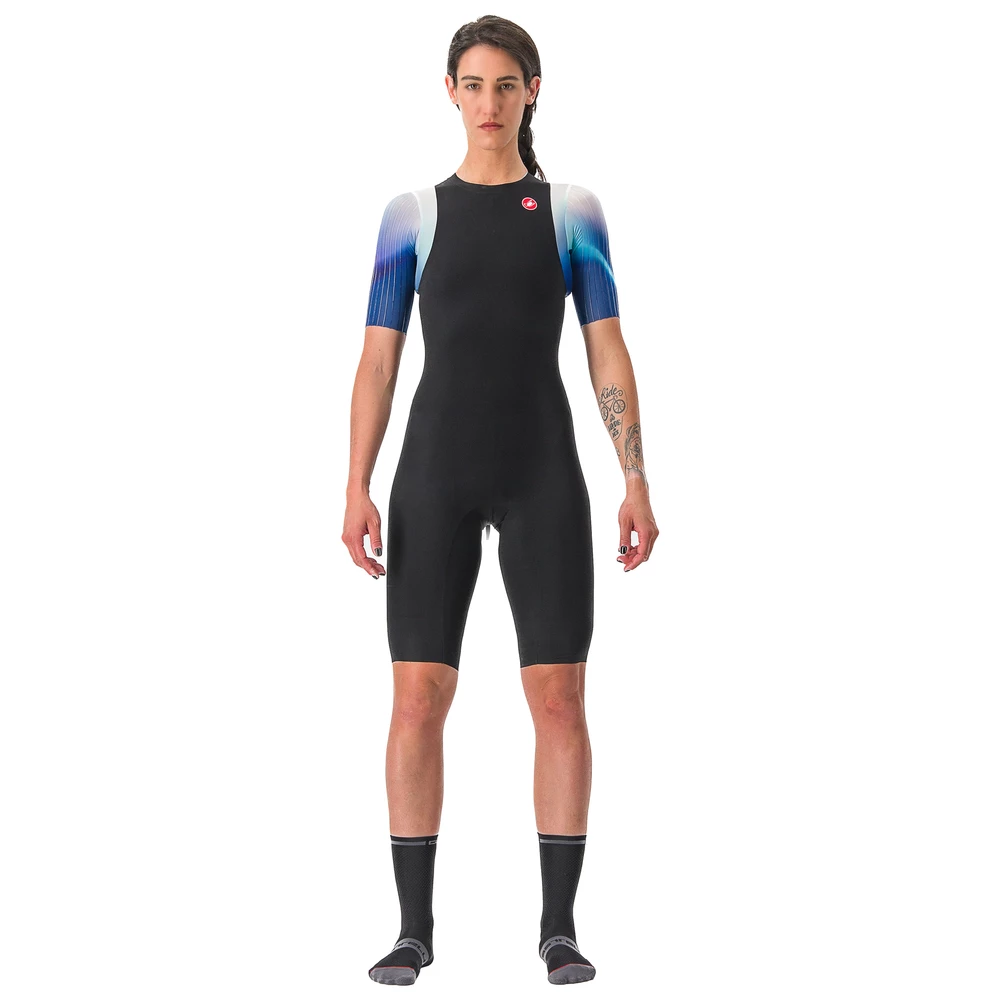Sigma Sports Castelli Elite Swim Skin Womens Sleeveless Suit | Discount Codes available, easy returns, up to £25 off with Newsletter Signup, FREE Postage over £60