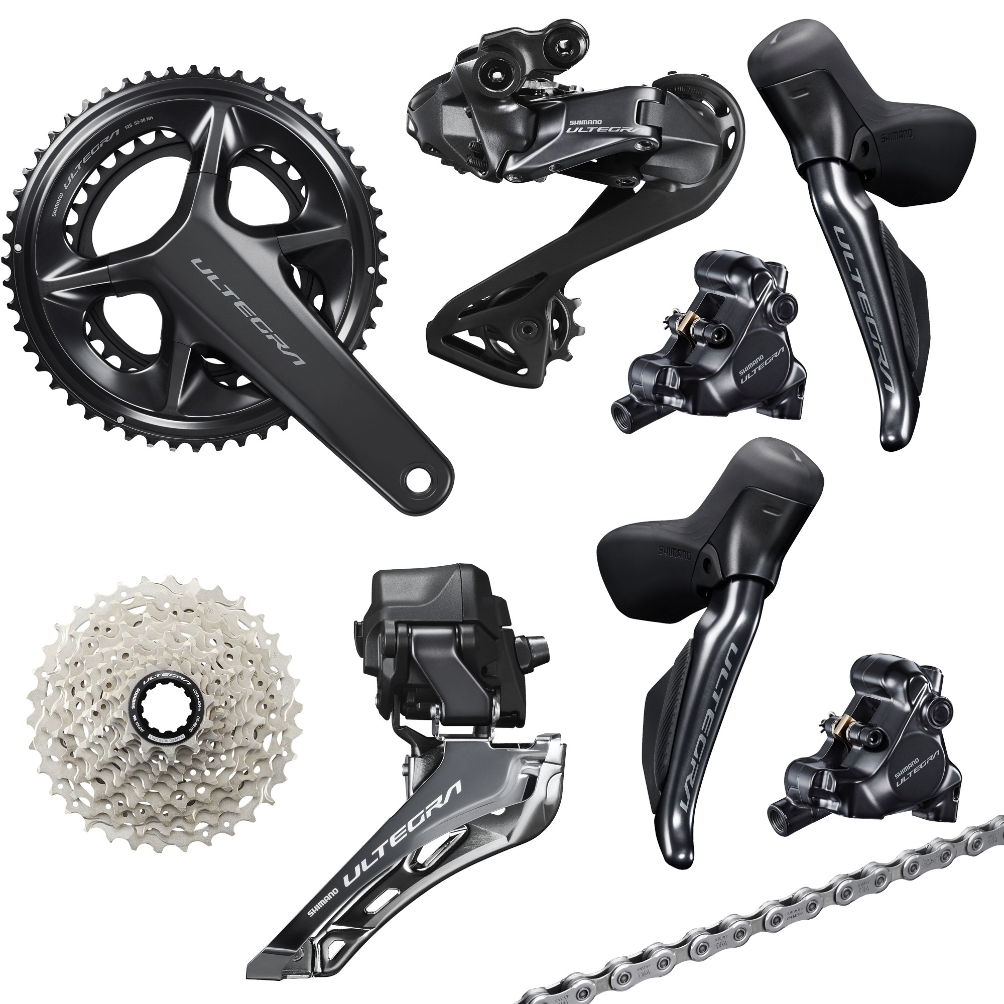Shimano Ultegra アルテグラ8170/8050 Shimano Ultegra 8170 Di2 2 x 12-Speed Front Shifter and