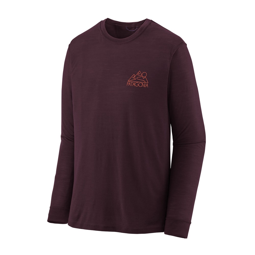 Patagonia Cap Cool Merino Graphic Long Sleeve Shirt