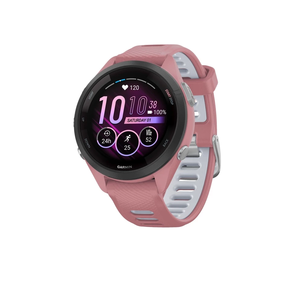 Sigma Sports Garmin Forerunner 265S GPS Watch | Discount Codes available, easy returns, up to £25 off with Newsletter Signup, FREE Postage over £60
