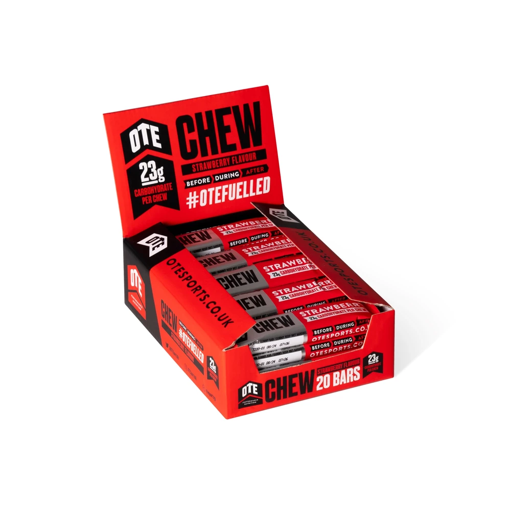 Sigma Sports OTE Energy Chew Box of 20 x 30g | Discount Codes available, easy returns, up to £25 off with Newsletter Signup, FREE Postage over £60