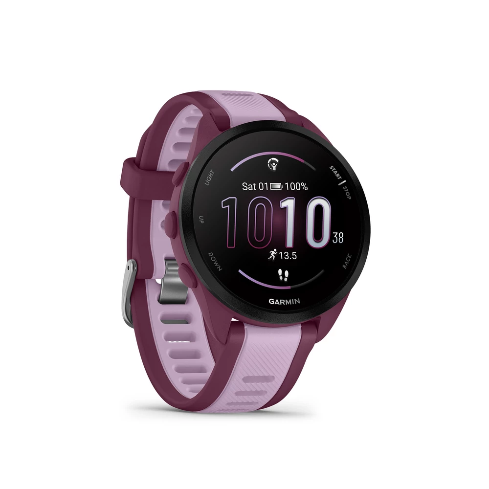 Sigma Sports Garmin Forerunner 165 Music GPS Watch | Discount Codes available, easy returns, up to £25 off with Newsletter Signup, FREE Postage over £60