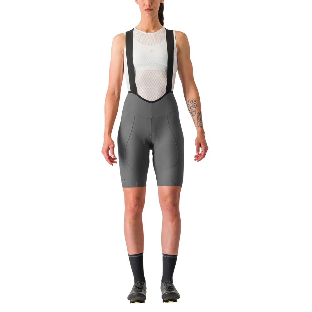 Sigma Sports Castelli Espresso Women's DT Bib Short | Discount Codes available, easy returns, up to £25 off with Newsletter Signup, FREE Postage over £60