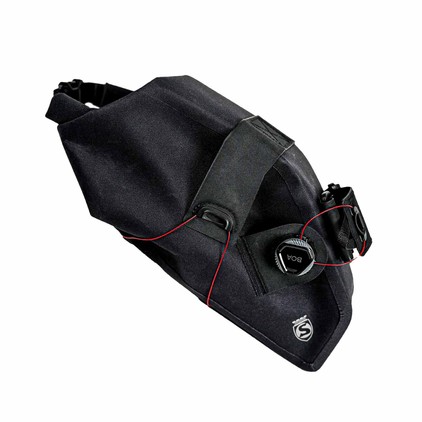 SILCA Grinta Roll Top Seat Pack 2-5L - Sac De Selle Vélo Étanche Avec Système BOA, Fixation Sécurisée