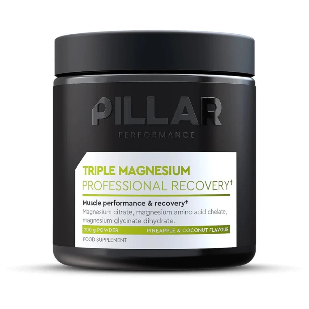 Sigma Sports Pillar Performance Triple Magnesium Powder (200g Jar) | Discount Codes available, easy returns, up to £25 off with Newsletter Signup, FREE Postage over £60