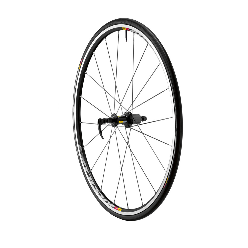 Mavic Aksium Clincher Rear Wheel With Tyre 2013