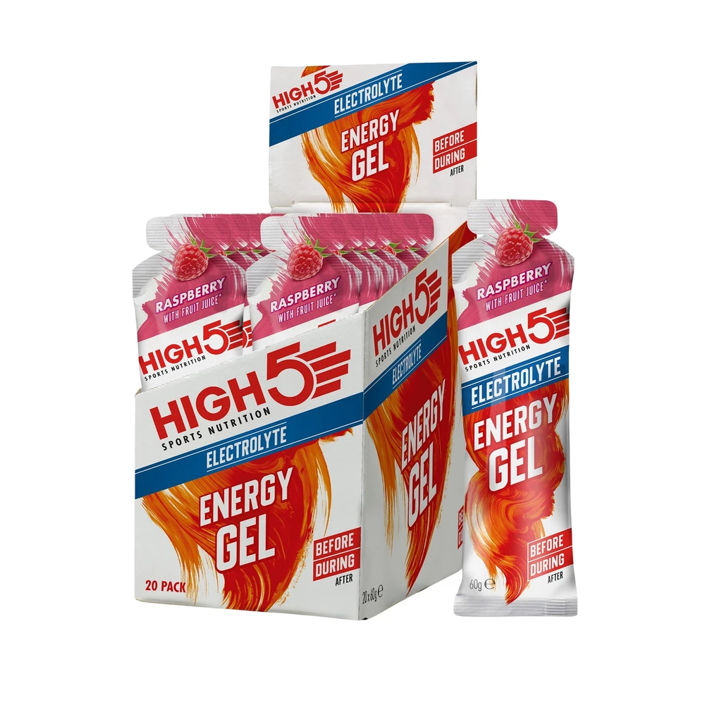 Sigma Sports High5 Energy Gels Electrolyte Box | Discount Codes available, easy returns, up to £25 off with Newsletter Signup, FREE Postage over £60