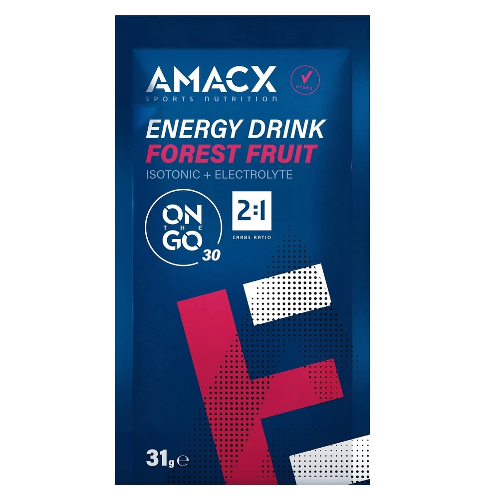 Sigma Sports Amacx On The Go 2:1 Energy Drink (Single Sachet) | Discount Codes available, easy returns, up to £25 off with Newsletter Signup, FREE Postage over £60