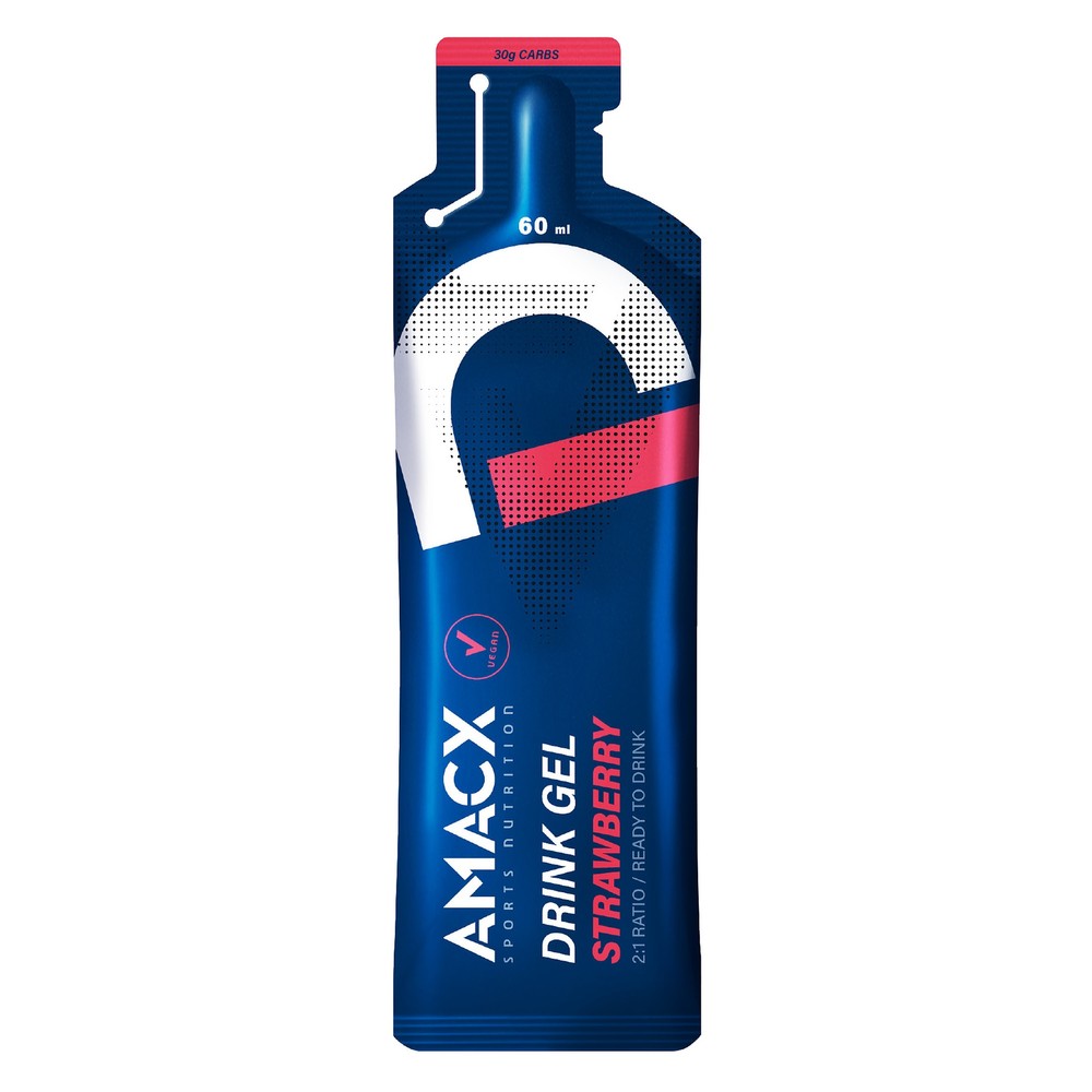 Sigma Sports Amacx 2:1 Drink Energy Gels (12 x 60ml) | Discount Codes available, easy returns, up to £25 off with Newsletter Signup, FREE Postage over £60