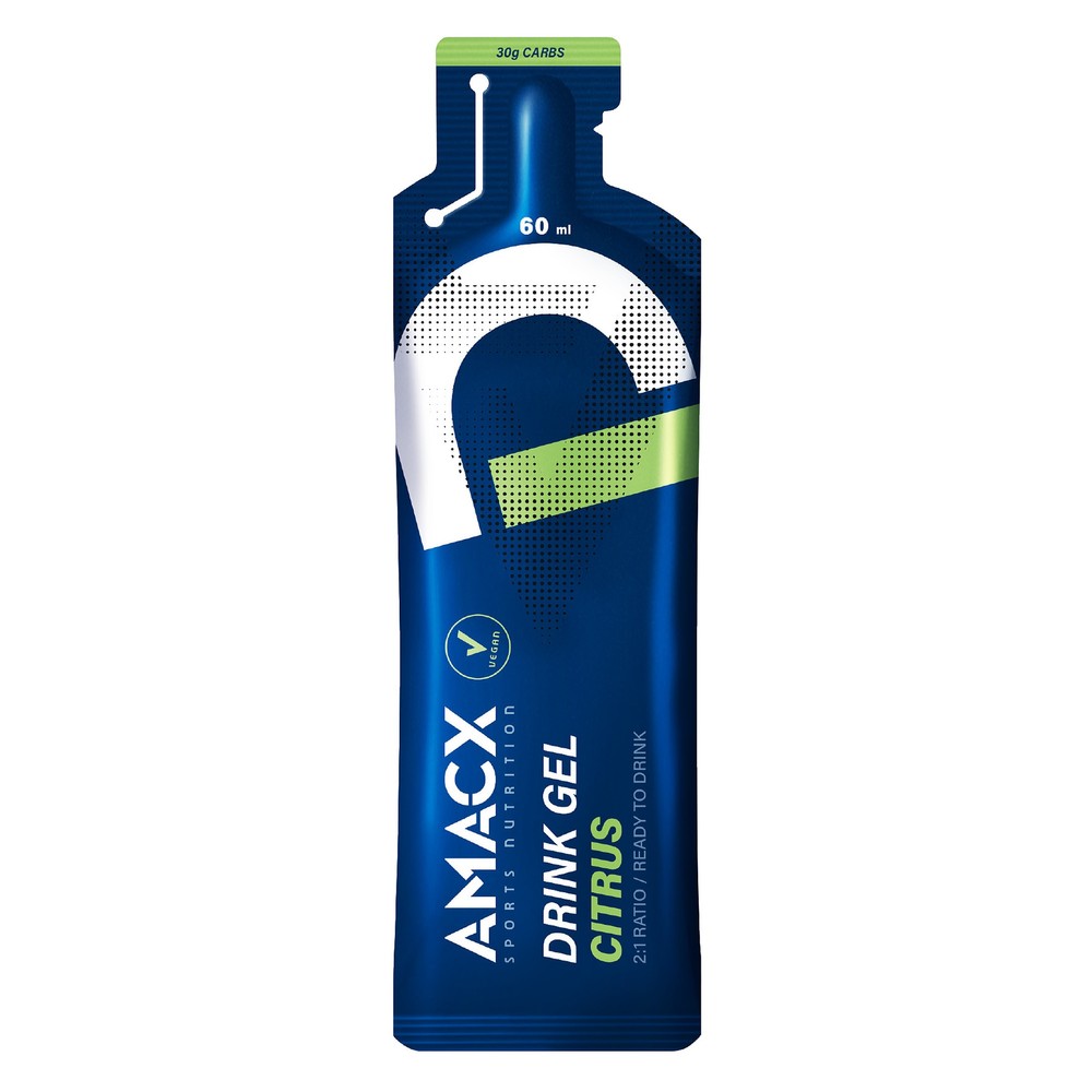 Sigma Sports Amacx 2:1 Drink Energy Gels (12 x 60ml) | Discount Codes available, easy returns, up to £25 off with Newsletter Signup, FREE Postage over £60