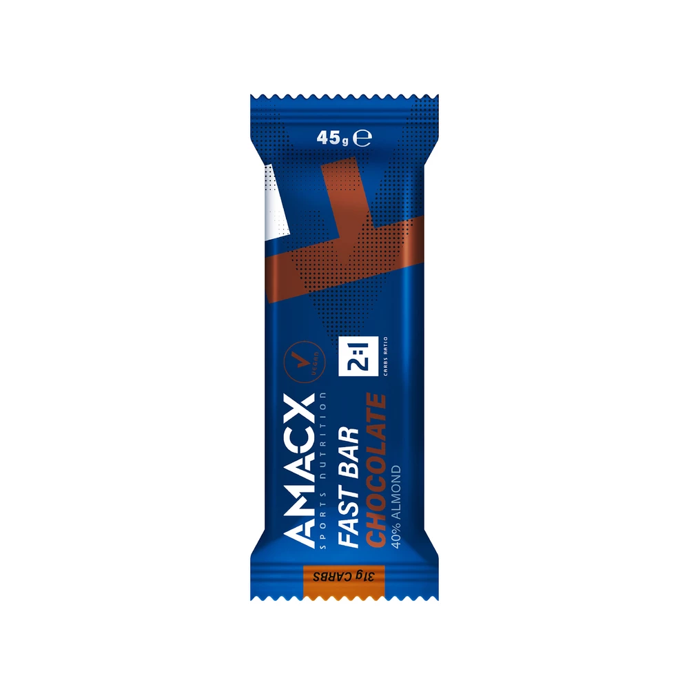 Sigma Sports Amacx 2:1 Fast Energy Bars (12 x 45g) | Discount Codes available, easy returns, up to £25 off with Newsletter Signup, FREE Postage over £60