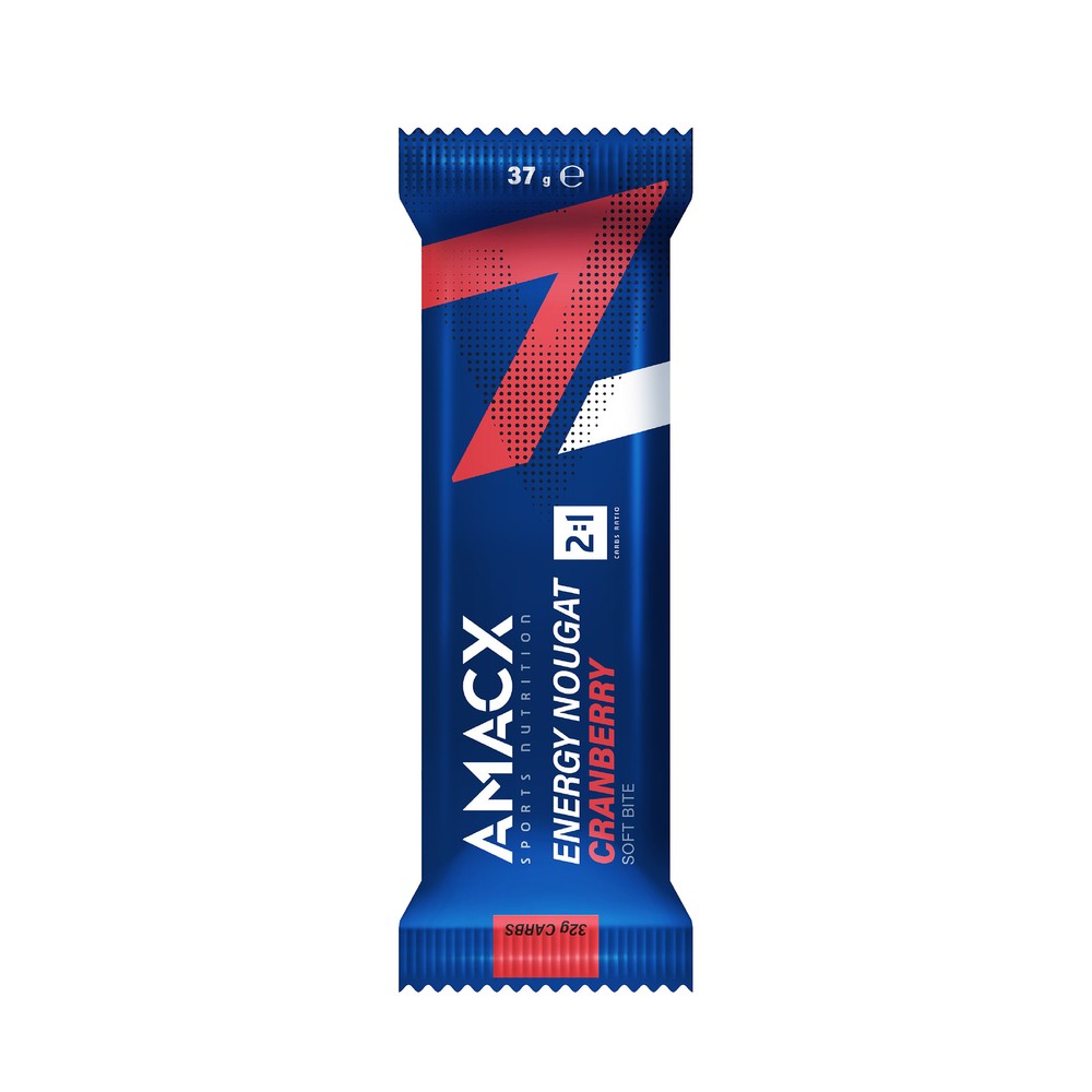 Sigma Sports Amacx 2:1 Nougat Energy Bar (1 x 37g) | Discount Codes available, easy returns, up to £25 off with Newsletter Signup, FREE Postage over £60