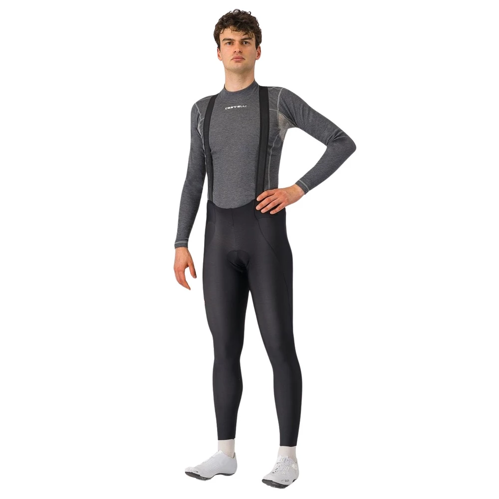 Sigma Sports Castelli Espresso Bib Tights | Discount Codes available, easy returns, up to £25 off with Newsletter Signup, FREE Postage over £60