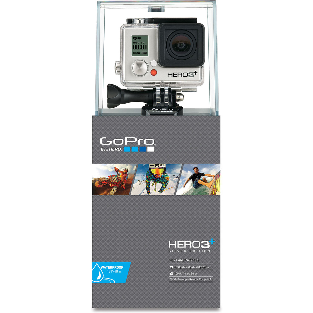 GoPro Hero 3+ Silver Edition HD Camera
