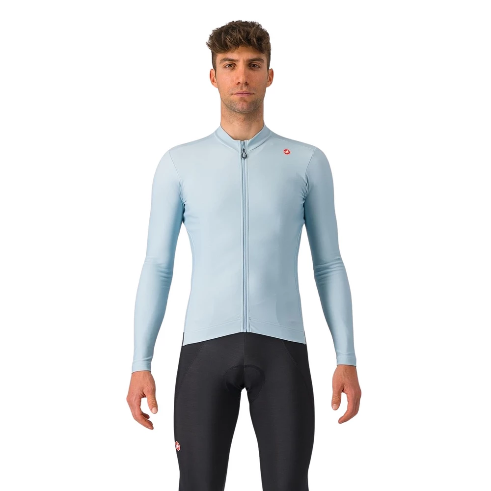 Sigma Sports Castelli Espresso Thermal Long Sleeve Jersey | Discount Codes available, easy returns, up to £25 off with Newsletter Signup, FREE Postage over £60