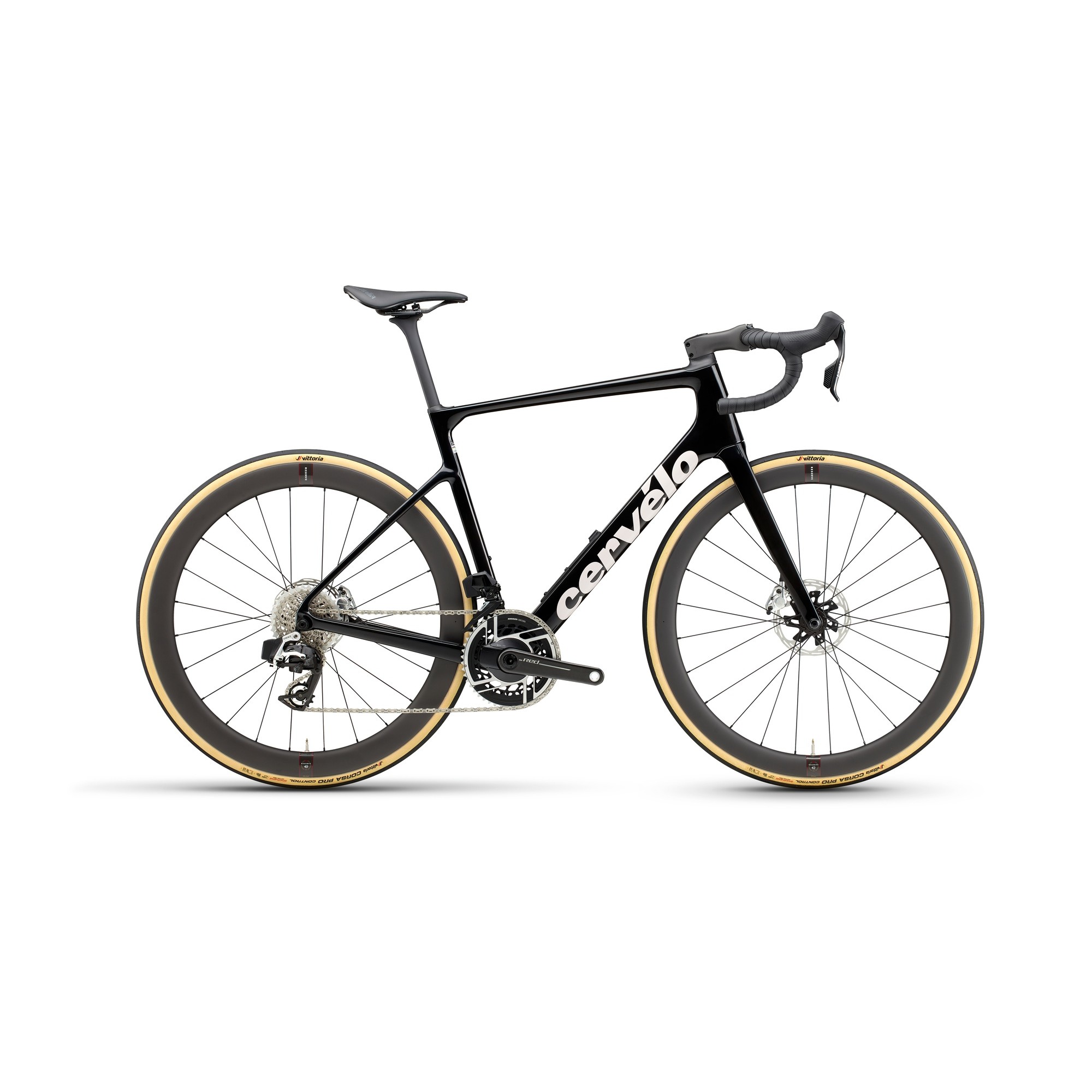 Cervélo フロントフォーク レッド ブラック S5-Force-