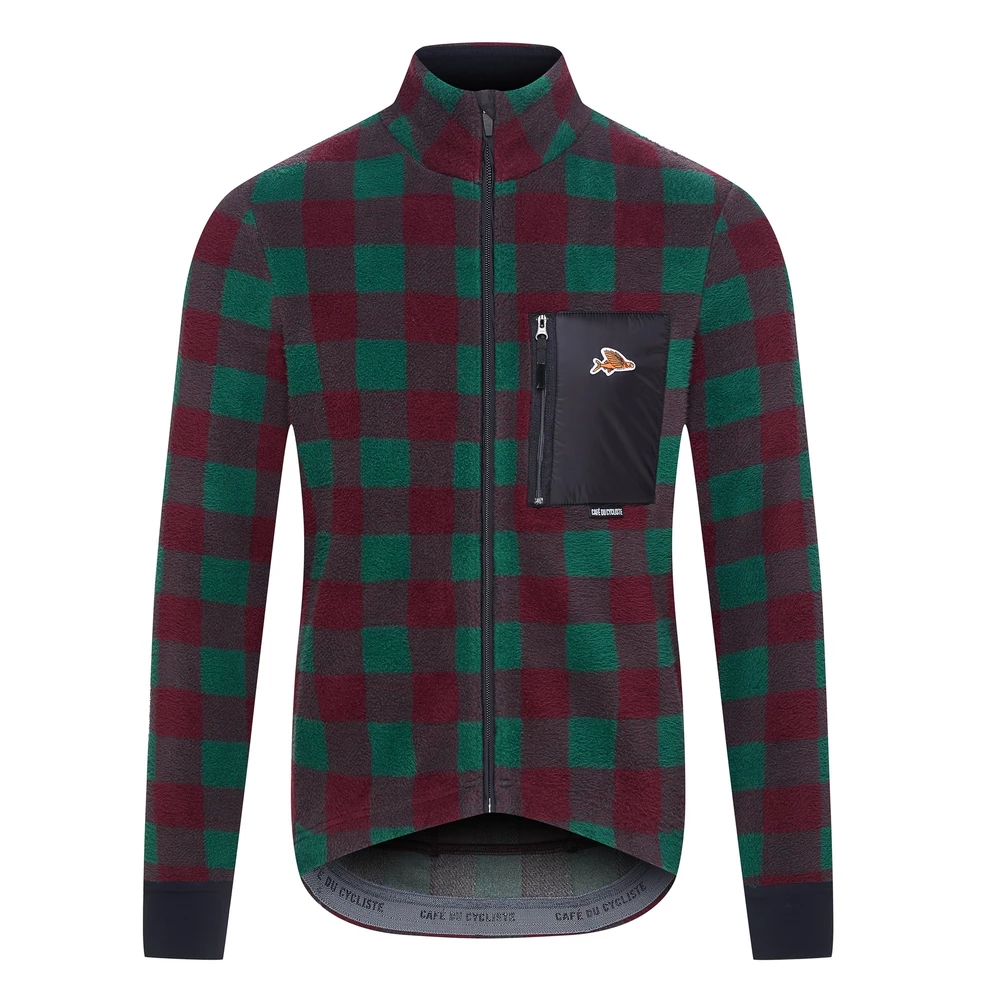 Sigma Sports Café du Cycliste Solange Fleece Long Sleeve Jersey | Discount Codes available, easy returns, up to £25 off with Newsletter Signup, FREE Postage over £60