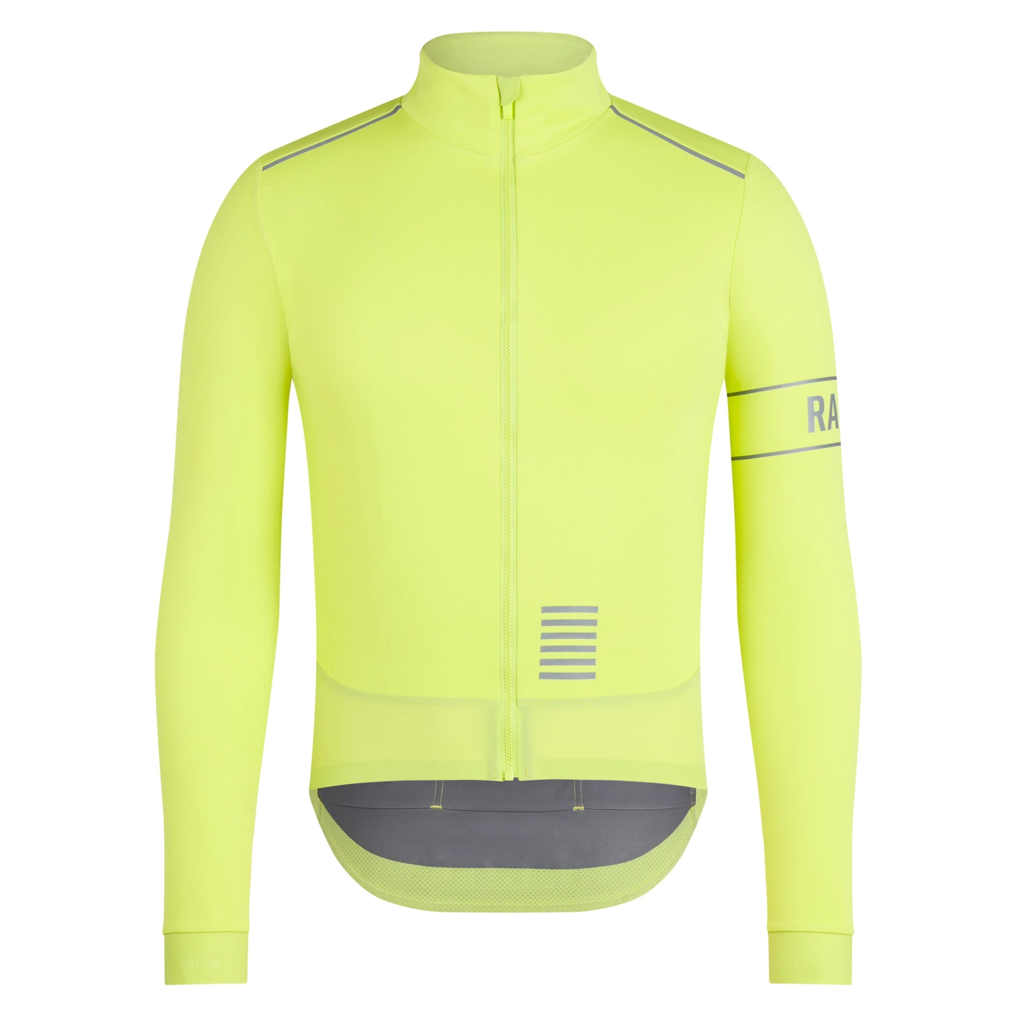 Rapha ProTeam long sleeve Jersey (S) 黄色 Rapha Pro Team Long Sleeve Windstopper Jersey | Sigma Sports