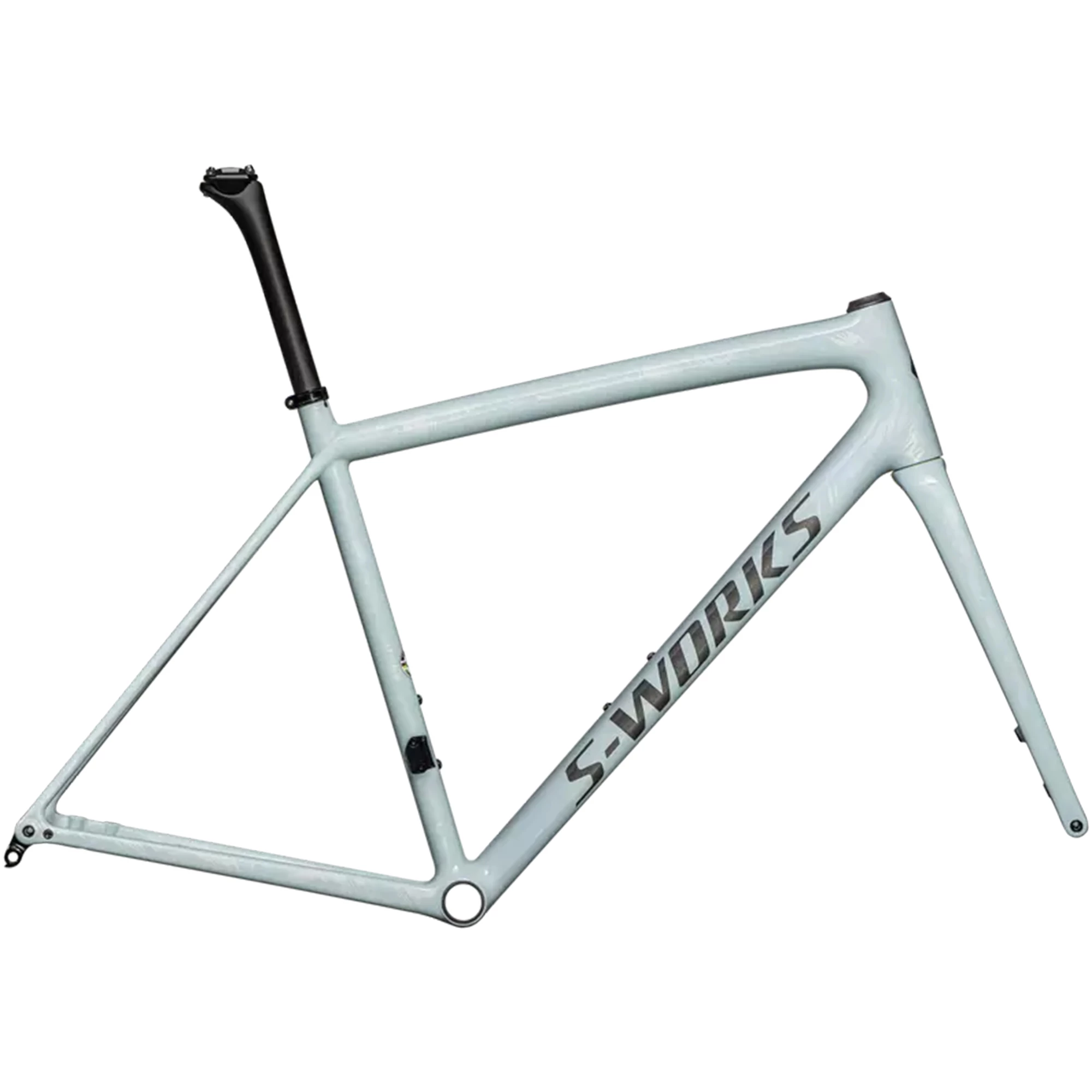 S-Works Aethos Frameset グロスクレイ/フレークシルバー S-Works Aethos Frameset グロスクレイ/フレークシルバー - メルカリ