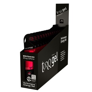 TORQ Energy Gel With Guarana Caffeinated Box Of 15 X 45g Gels